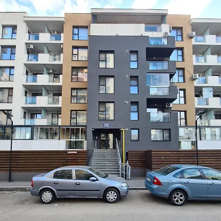 Modern 113 With Balcony Apartament Bukareszt
