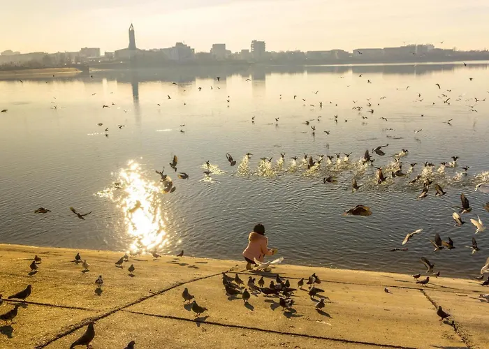 Modern 113 With Balcony Апартаменти Бухарест